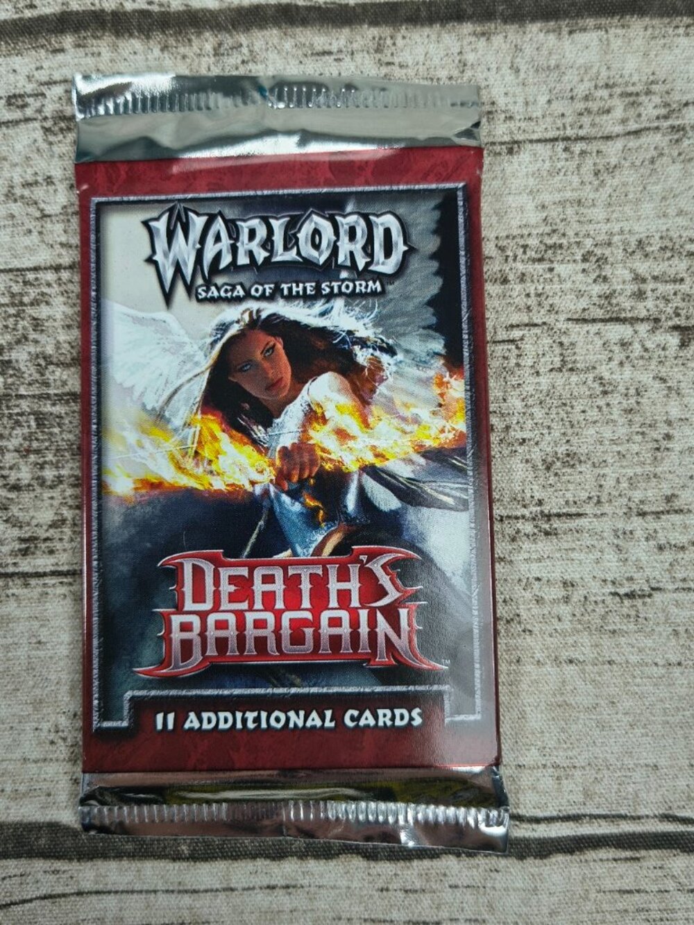 Death's Bargain - Sealed Booster Pack Warlord: Saga of the Storm CCG NIP NIB